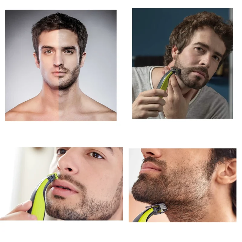 USB Rechargeable Electric Shaver for Men – Beard Trimmer & Face Care Epilator Machine - Image 12