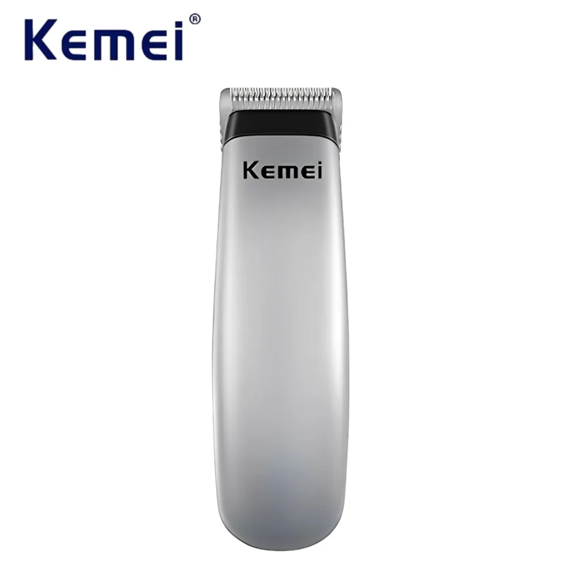 Kemei KM-666 Mini Hair Trimmer – Portable & Lightweight Hair Clipper for Men with Replaceable Battery - Image 4