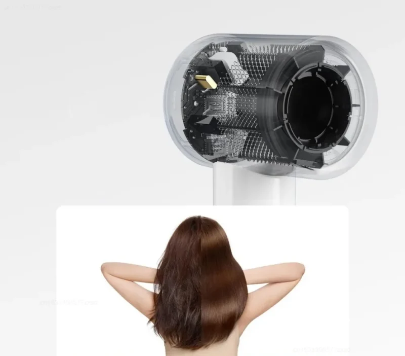 XIAOMI MIJIA H501 SE High-Speed Hair Dryer – 110,000 RPM, Negative Ion Care, Professional 1600W - Image 12