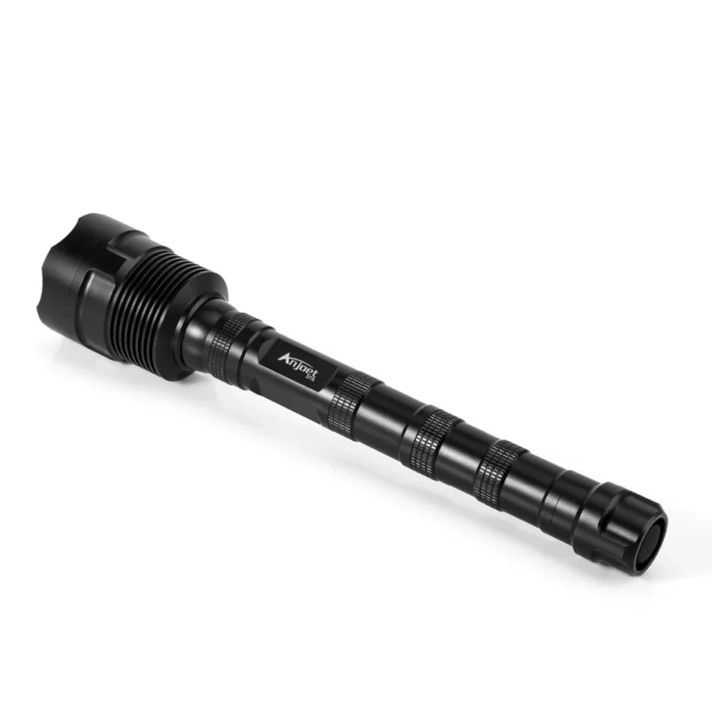 Anjoet 6000LM Hunting Tactical Flashlight 3xT6 LED Torch with Battery, Charger, Remote Switch, and Gun Mount - Image 3