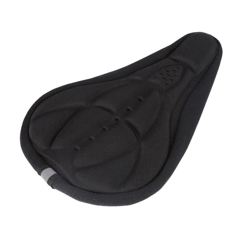 3D Soft Bicycle Saddle Cover - Silicone Gel Sponge Cushion for MTB & Road Bikes, Thickened Ultra Comfort Pad - Image 5