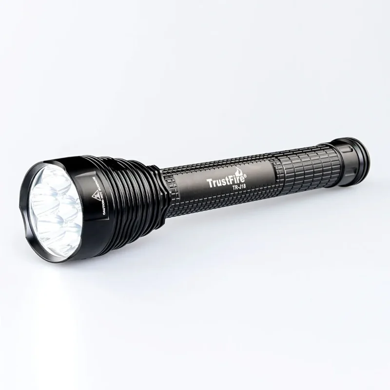 TrustFire J18 High Power LED Flashlight 8000LM 5 Modes Water-Resistant Tactical Lamp - Image 2