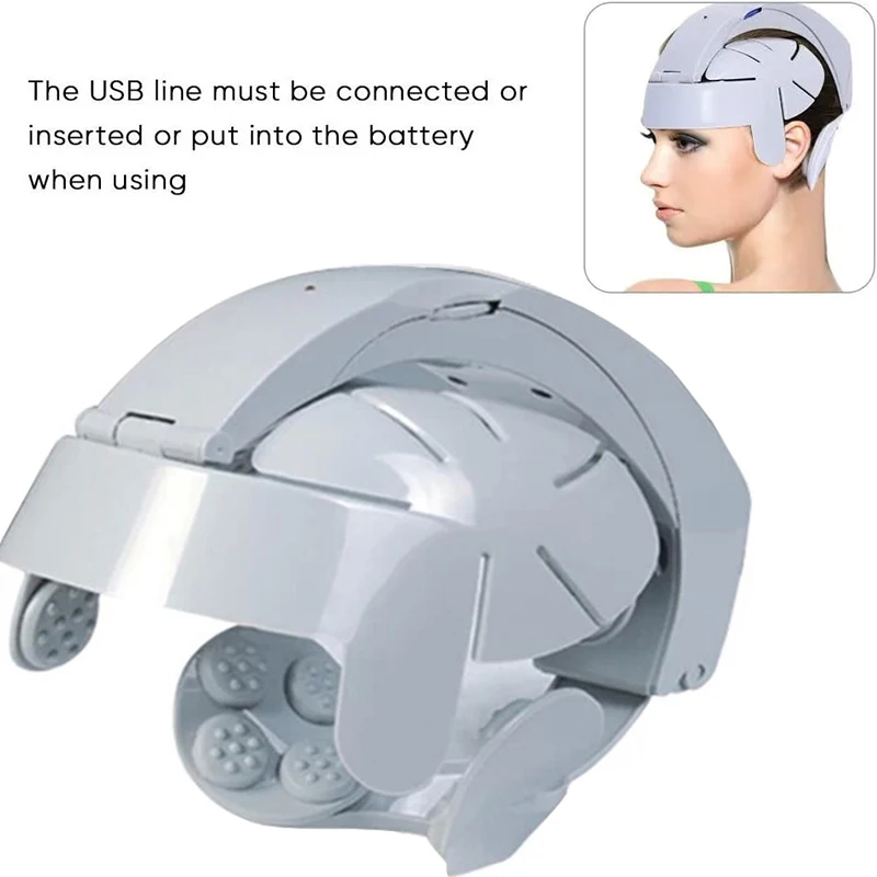 Electric Head Massage Relief Improve Sleep Vibration Relaxation Health Care Device - Image 5