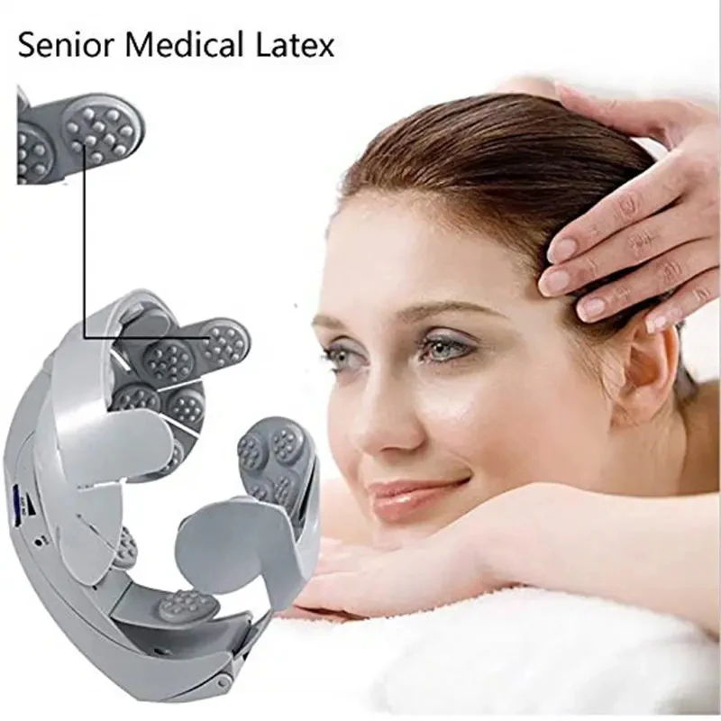 Electric Head Massage Relief Improve Sleep Vibration Relaxation Health Care Device - Image 4