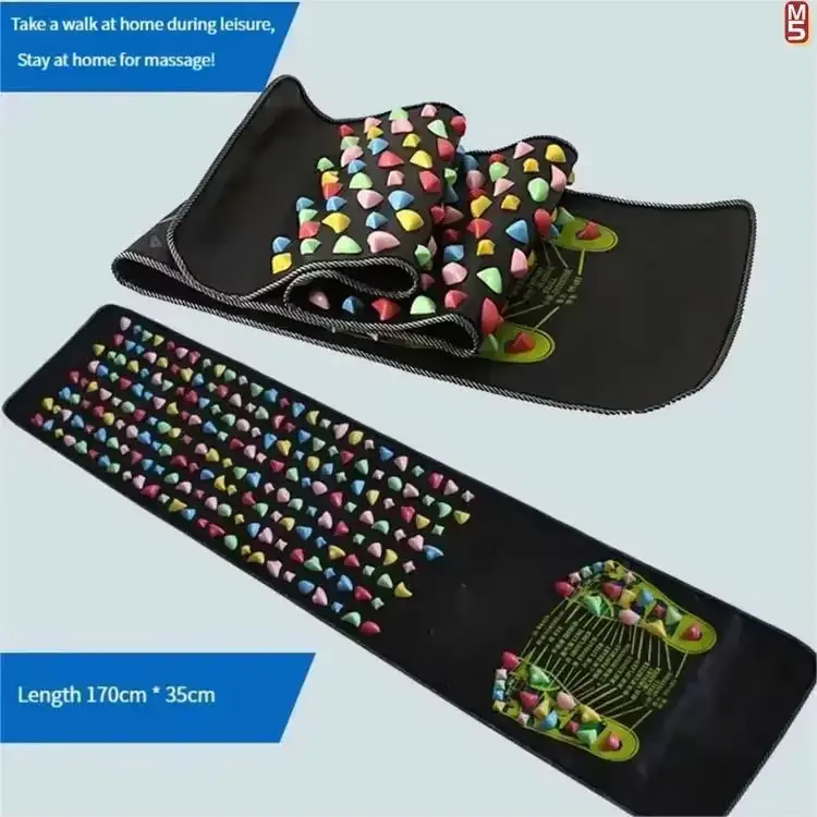 Fingerpressure Board Foot Foot Massage Pad Health Walk Foot Pressure Board Foot Massage Pad Imitation Goose Soft Stone - Image 3