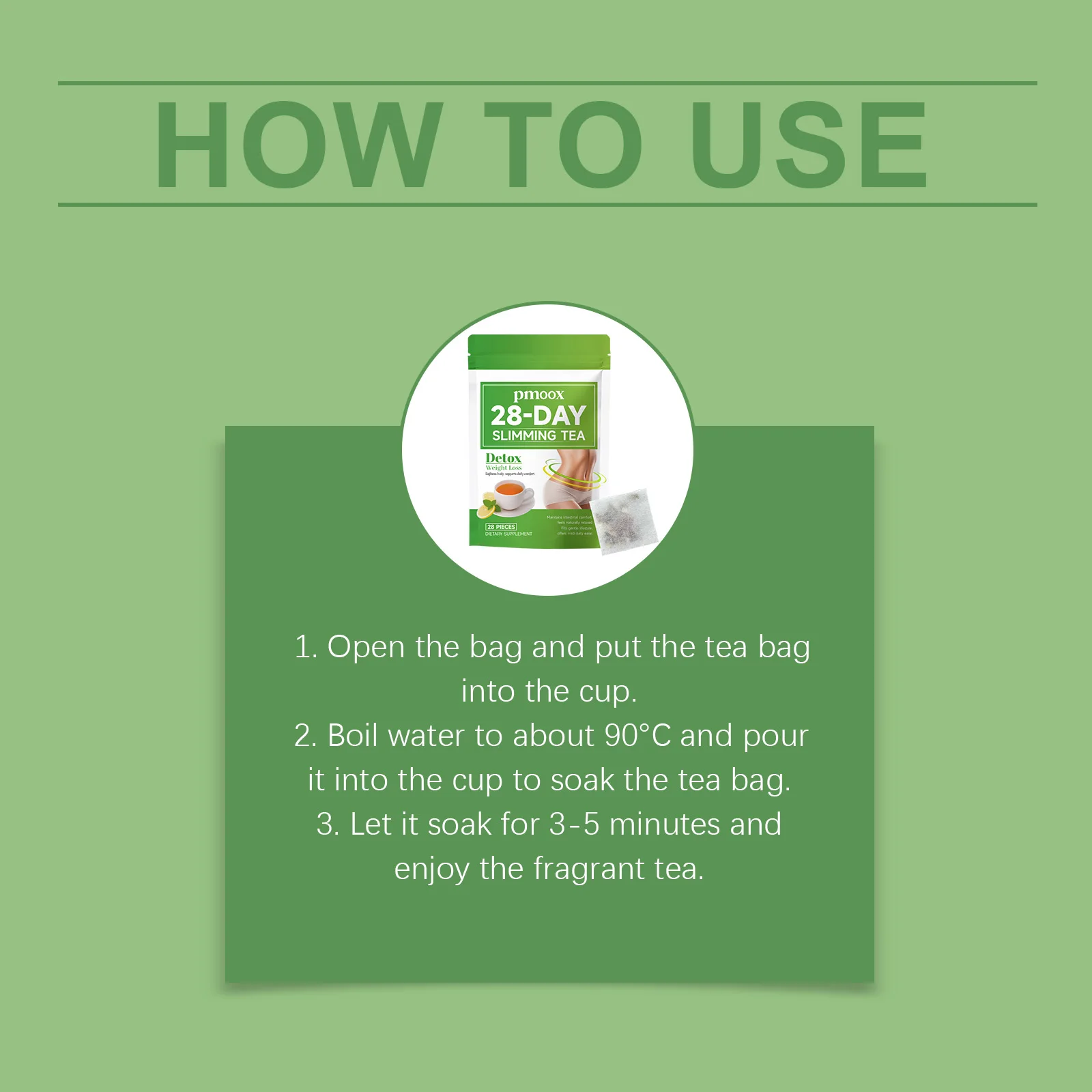 Premium Organic Herbal Slimming Tea - All-Natural Wellness Blend for Gentle Body Conditioning & Daily Detox Support - Image 4