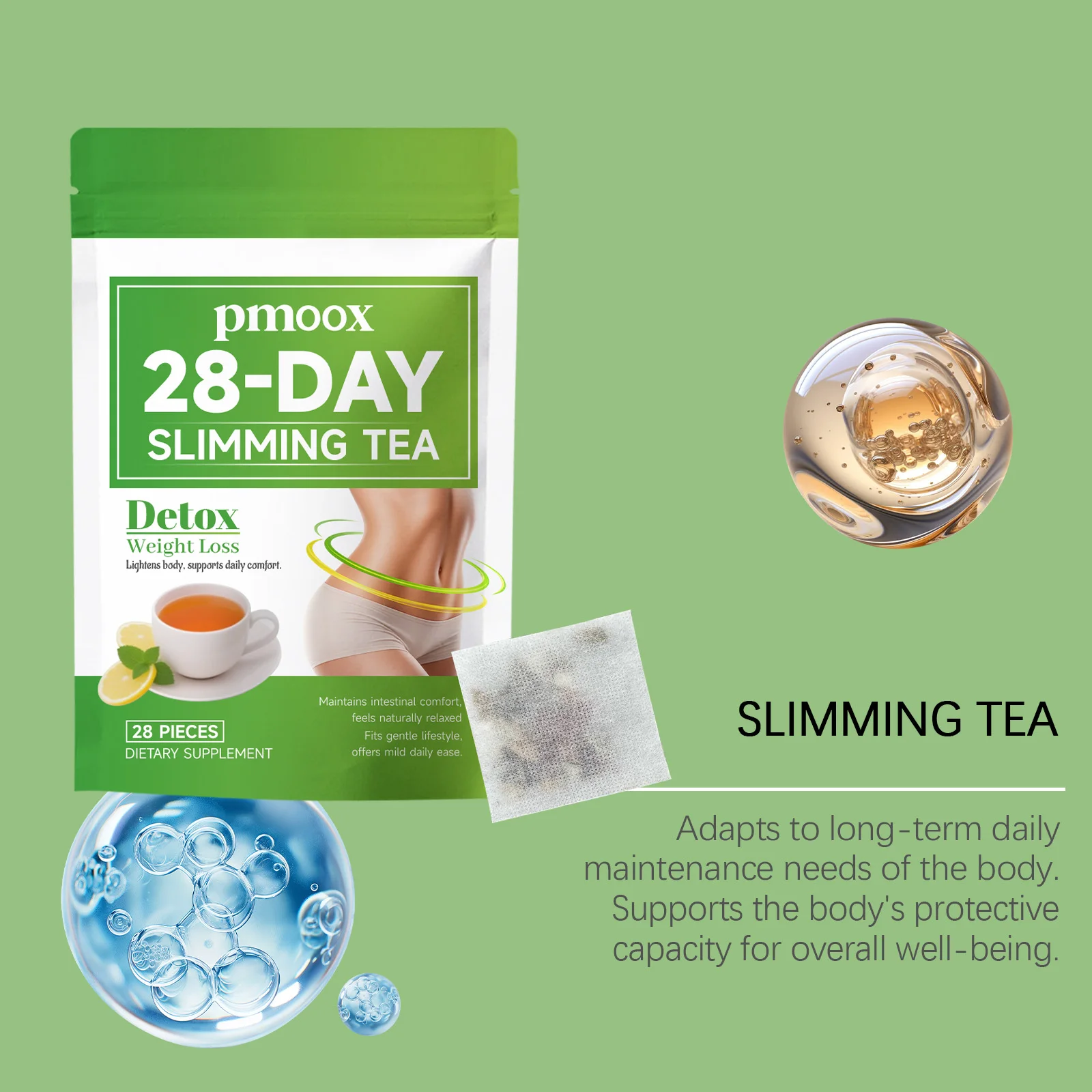 Premium Organic Herbal Slimming Tea - All-Natural Wellness Blend for Gentle Body Conditioning & Daily Detox Support - Image 12