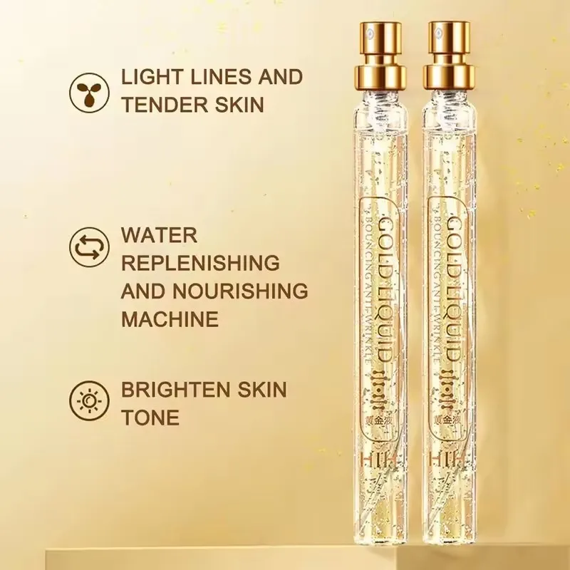 Soluble Face Lifting Threads Collagen Facial Essence – Protein Peptide Gold Silk Wire Face Serum for Firming Skin - Image 9